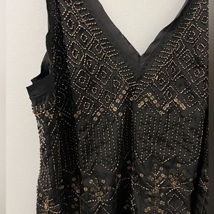 Free People beaded mini dress